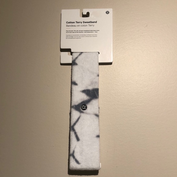 LULULEMON Terry Sweatband - Picture 1 of 5